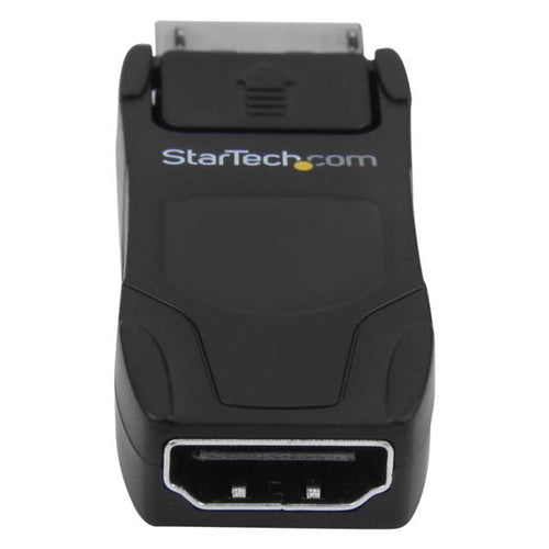 StarTech.com DisplayPort to HDMI Adapter - 4K 30Hz Compact DP 1.2 to HDMI 1.4 Video Converter - DP++ to HDMI Monitor/TV - Passive DP to HDMI Cable Adapter - Latching DP Connector StarTech.com DisplayPort to HDMI Adapter - 4K 30Hz Compact DP 1.2 to HDMI 1.4 Video Converter - DP++ to HDMI Monitor/TV - Passive DP to HDMI Cable Adapter - Latching DP Connector